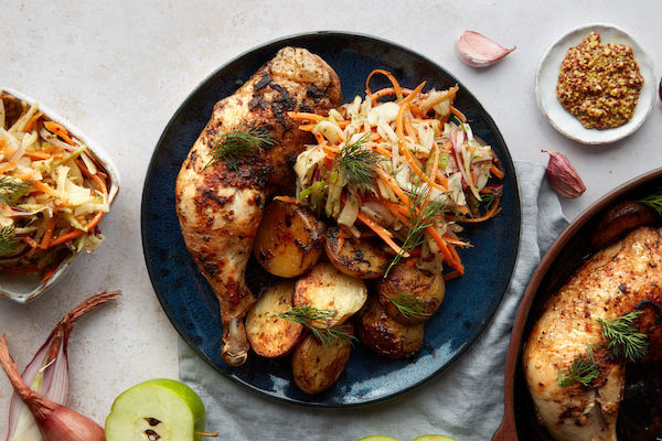 Healthy Jersey Royal potatoes recipe