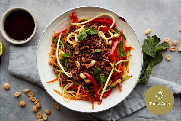 enjoy a light and healthy asian recipe this summer with Mindful Chef