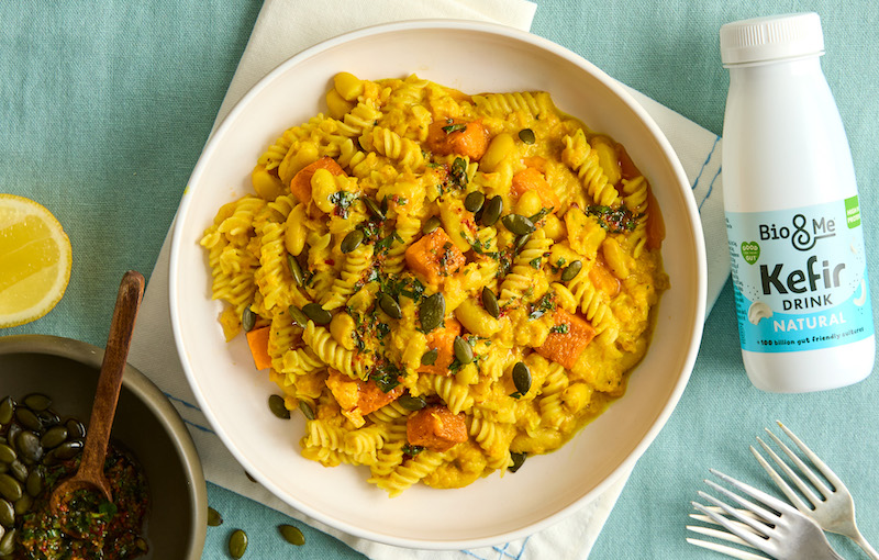 Sunshine Pasta with Roasted Butternut Squash